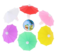 6 Pack Silicone Umbrella Drink Markers Glass Tag Party Cup Identifiers for Drinks